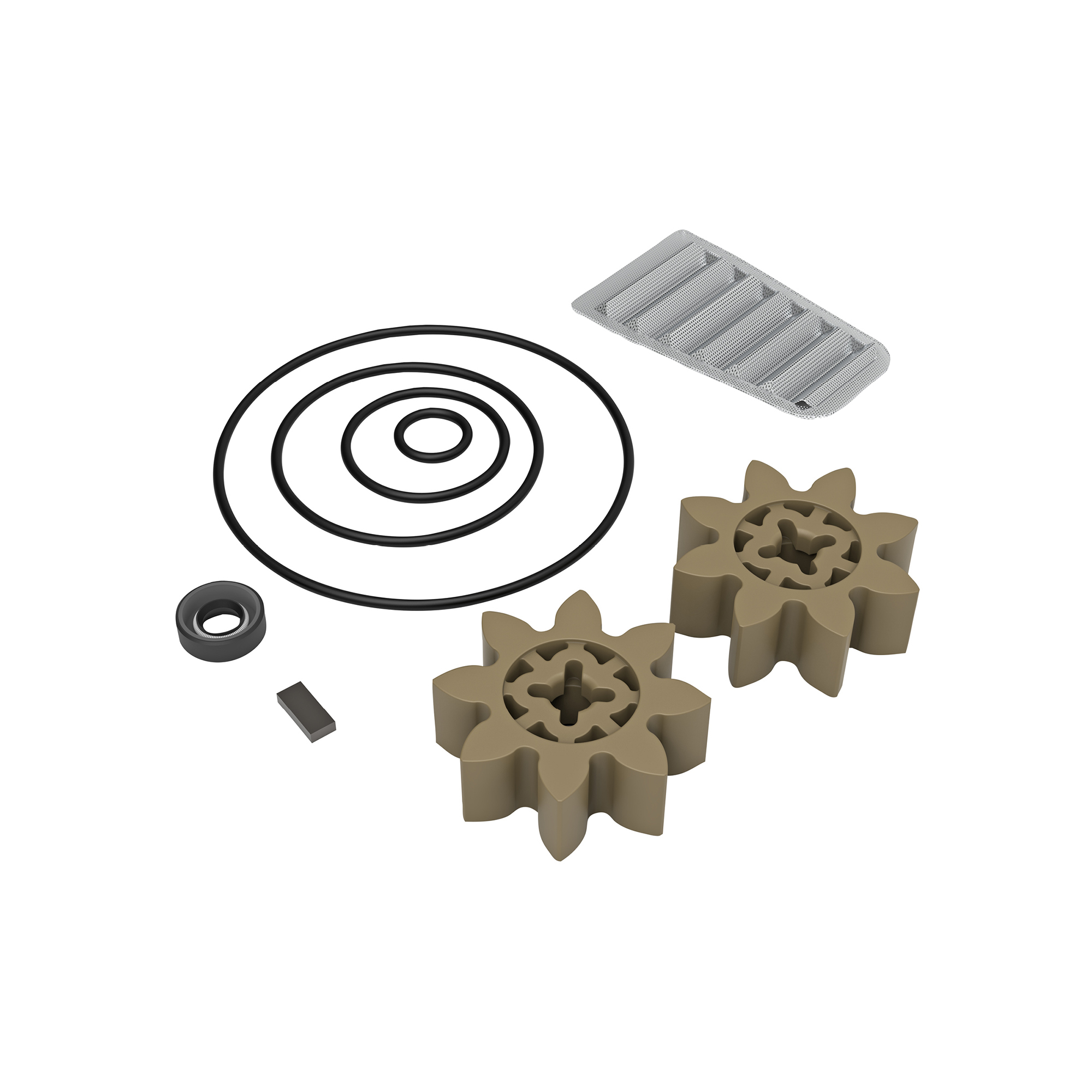 GPI Gear Pump Rebuild Kit — Compatible with M-1115S, M-150S, M-180S, M-240S, Model# M-150
